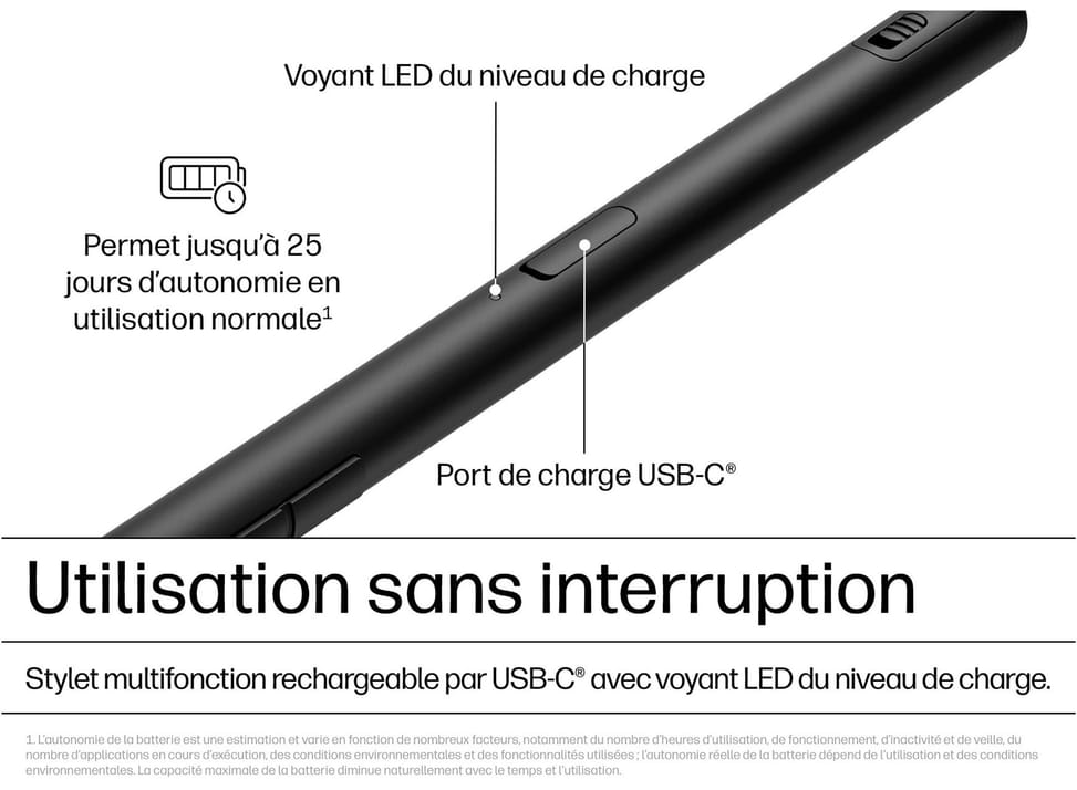 Stylet multifonction rechargeable HP 700 — image 3