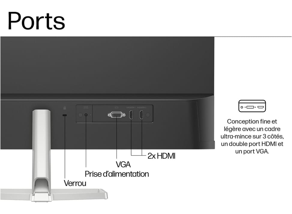 Écran HP Series 5 527sf 27" FHD — image 2