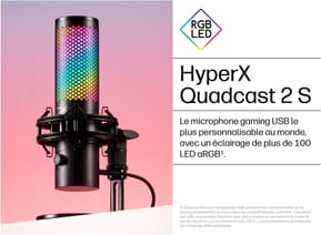 HyperX QuadCast 2 S – Microphone USB (noir) — image 2