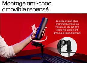 HyperX QuadCast 2 S – Microphone USB (noir) — image 6