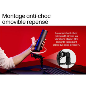 HyperX QuadCast 2 S – Microphone USB (noir)