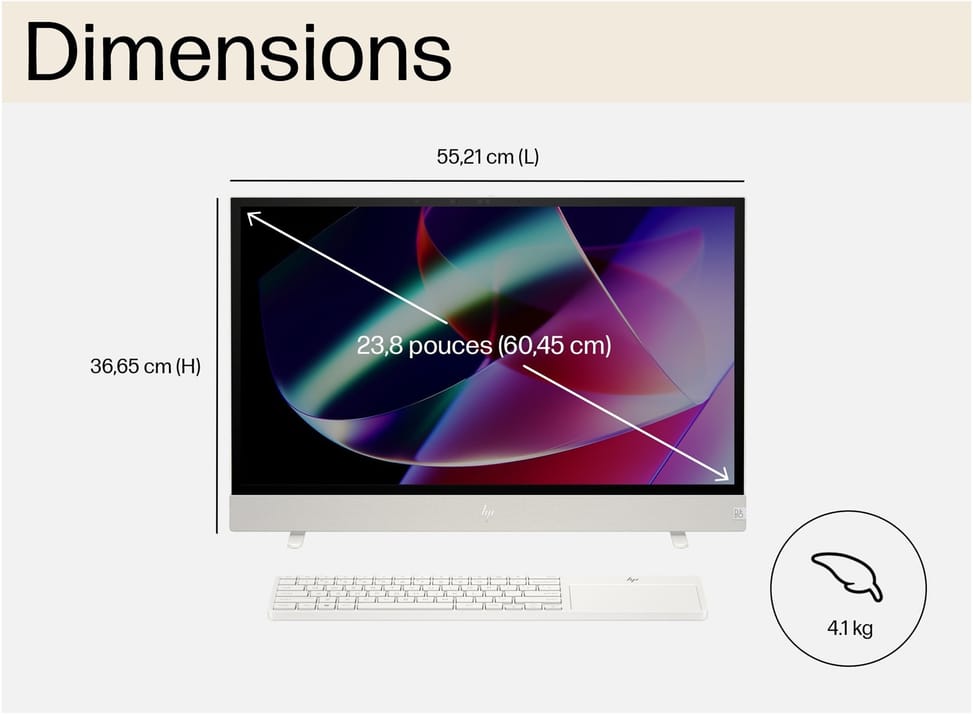 HP Envy Move Tout-en-un 24" cs0001nf — image 3