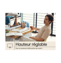 HP 27-cr0061nf – Ordinateur Tout-en-Un 27″ – AMD Ryzen 5, RAM 16 Go, SSD 512 Go – Neuf