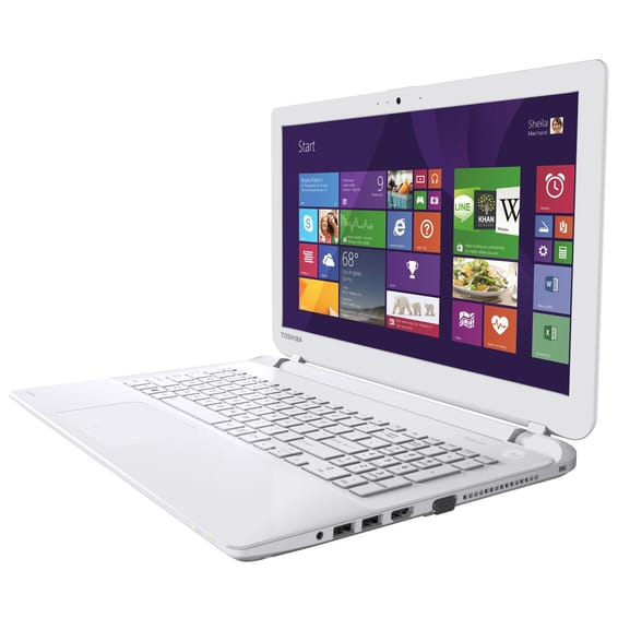 PC portable Toshiba Satellite L50 Blanc (PSKT6E-00M008G4)
