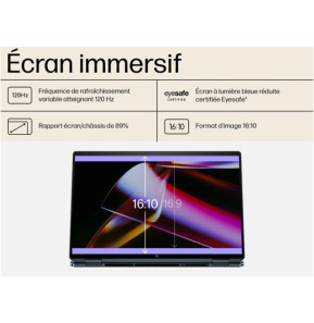 PC Portable 2 en 1 HP Spectre x360 16-aa0004nf - Écran tactile OLED 120 Hz