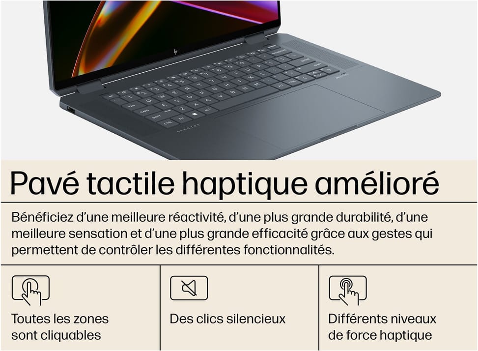 PC Portable 2 en 1 HP Spectre x360 16-aa0004nf - Écran tactile OLED 120 Hz — image 6
