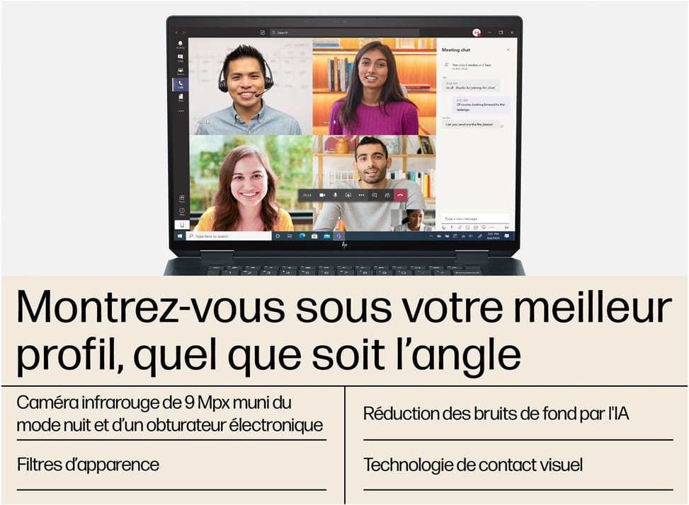 PC Portable 2 en 1 HP Spectre x360 16-aa0005nf - Écran tactile OLED 120Hz — image 4