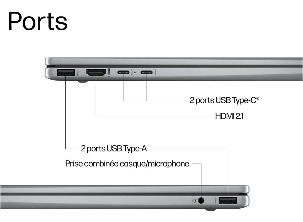 PC Portable 2 en 1 HP Envy x360 14-fa0000nf - Écran tactile OLED — image 2