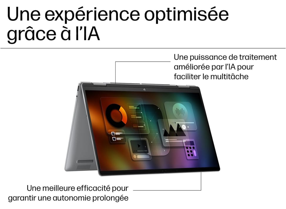 PC Portable 2 en 1 HP Envy x360 14-fa0000nf - Écran tactile OLED — image 3