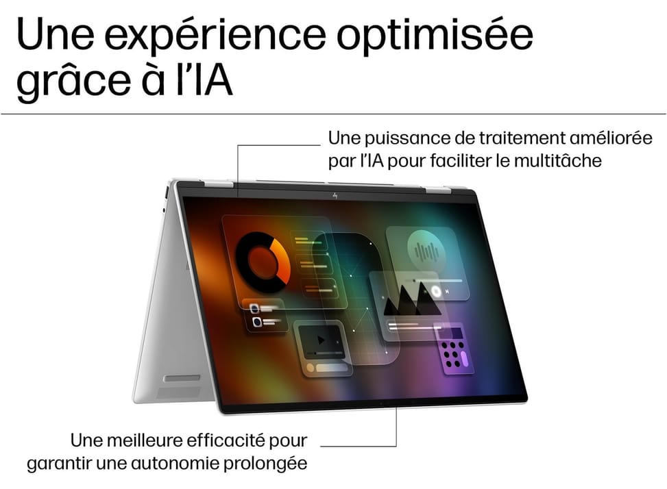 PC Portable 2 en 1 HP Envy x360  16-ac0000nf - Écran tactile OLED 120 Hz — image 2