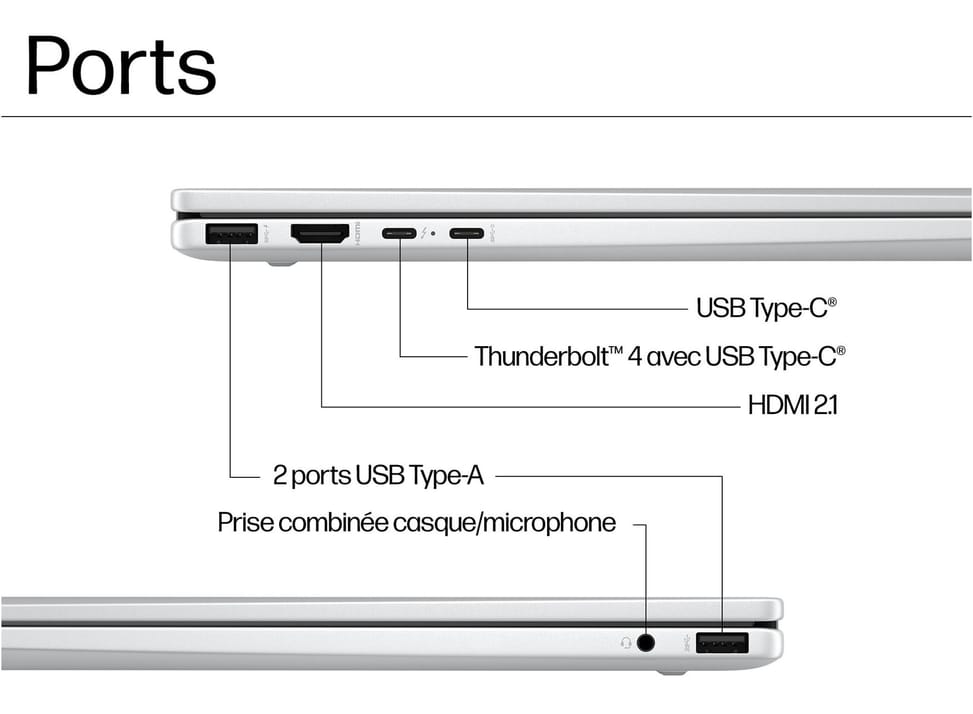 PC Portable 2 en 1 HP Envy x360  16-ac0000nf - Écran tactile OLED 120 Hz — image 9