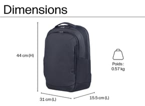 Sac à dos pour ordinateur portable HP Everyday 16 pouces — image 2