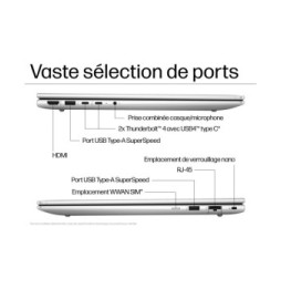 PC Portable Professionnel HP ProBook 460 G11 16"