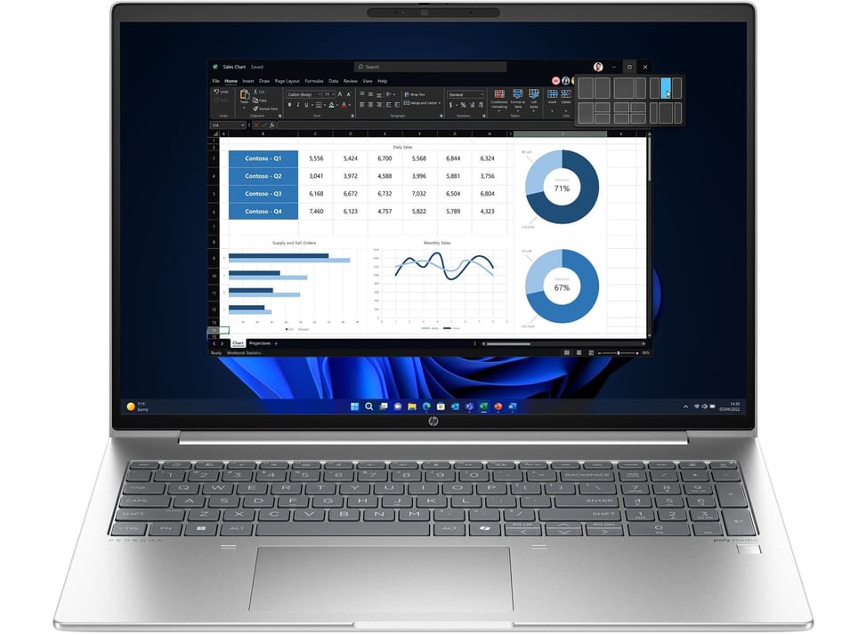 PC Portable Professionnel HP ProBook 460 G11 16" - NVIDIA® GeForce RTX™ 2050 & Extension de garantie 3 ans incluse — image 1