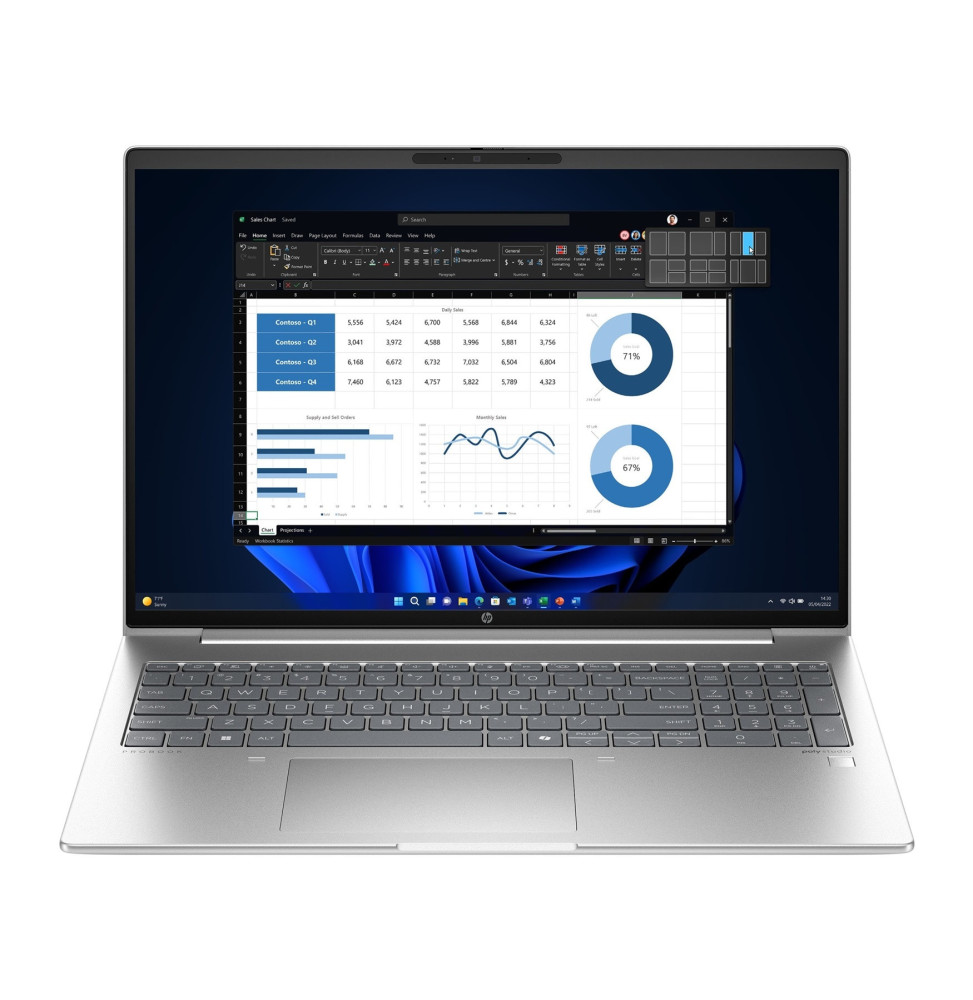 PC Portable Professionnel HP ProBook 445 G11 14"