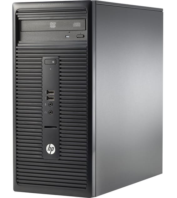 Ensemble ordinateur microtour HP 280 G1 avec écran HP W2072a 20 pouces (K8K54EA)