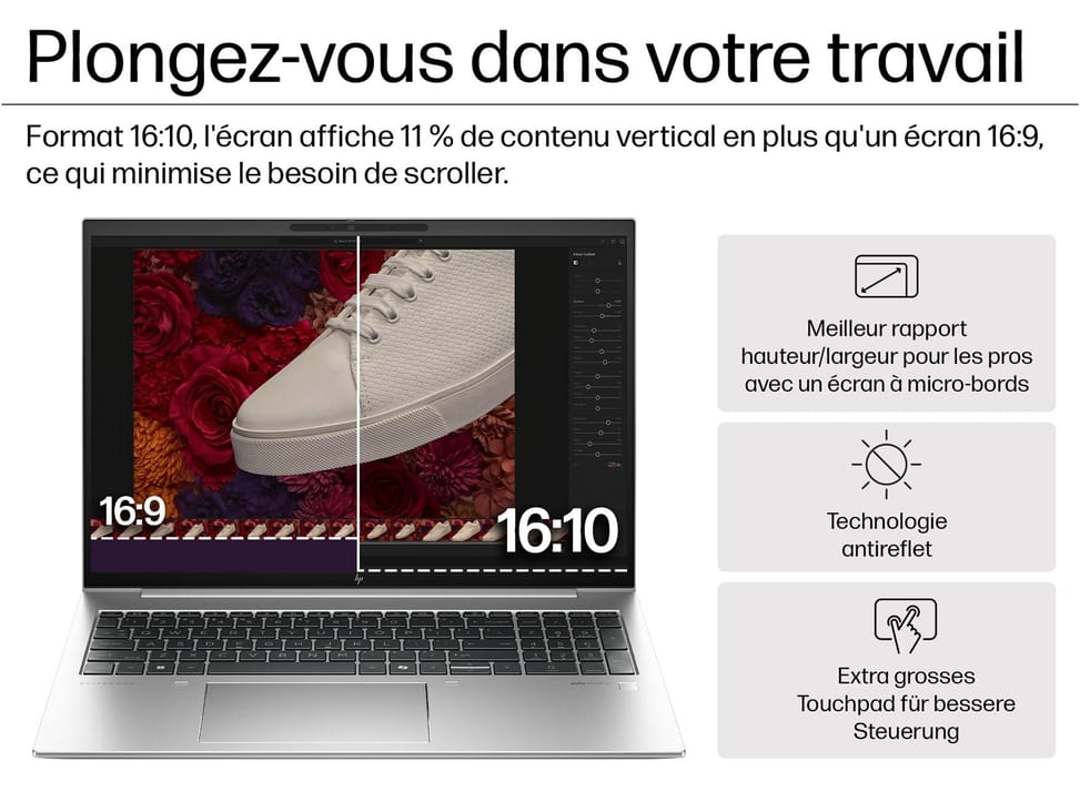 PC Portable Professionnel HP EliteBook 865 G11 16" — image 5