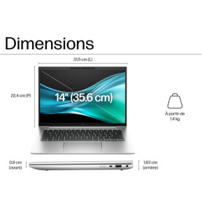 PC Portable Professionnel HP EliteBook 840 G11 14"