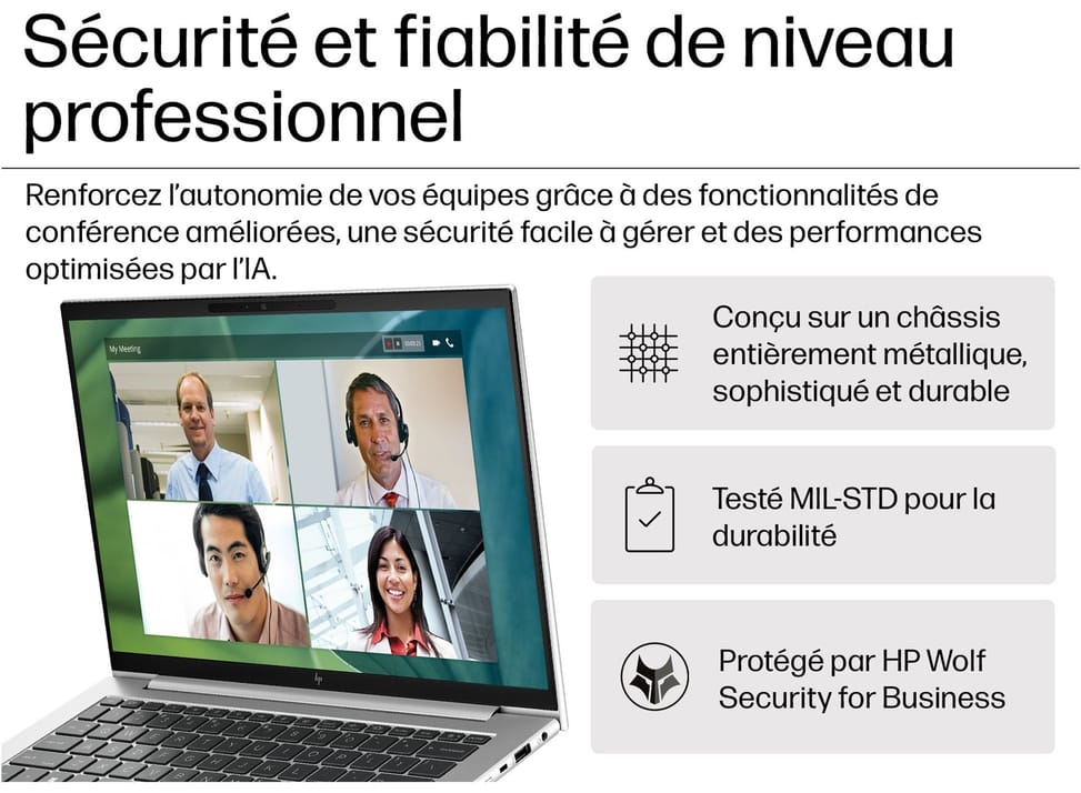 PC Portable Professionnel HP EliteBook 845 G11 14" — image 4