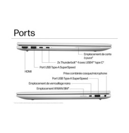 PC Portable Professionnel HP EliteBook 845 G11 14"