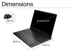 PC Portable Gaming OMEN 17-db0106nf - NVIDIA® GeForce RTX™ 4070 — image 2