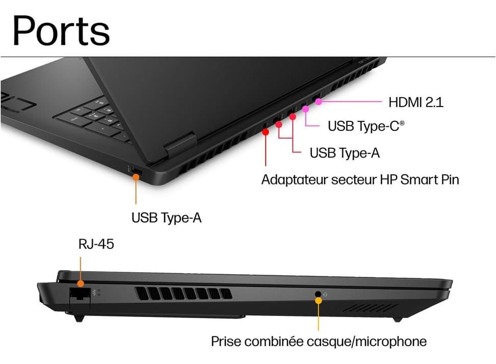 PC Portable Gaming OMEN  17-db0108nf - NVIDIA® GeForce RTX™ 4060 — image 3