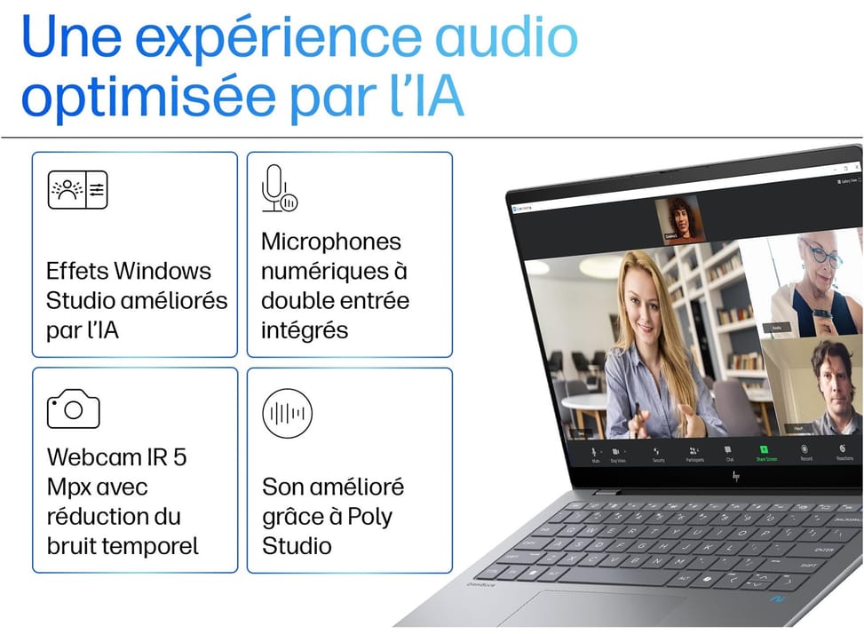 PC Portable IA HP OmniBook X 14-fe0000nf - PC Copilot+ — image 5
