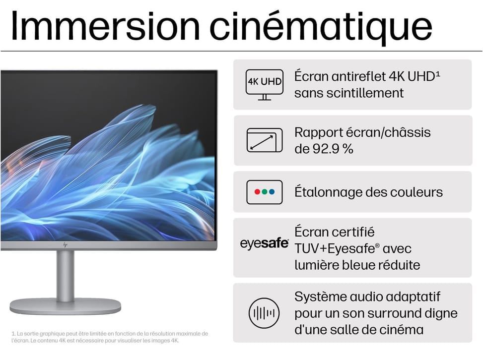 Ordinateur de bureau tout-en-un HP OmniStudio X 27-cs0001nf — image 4