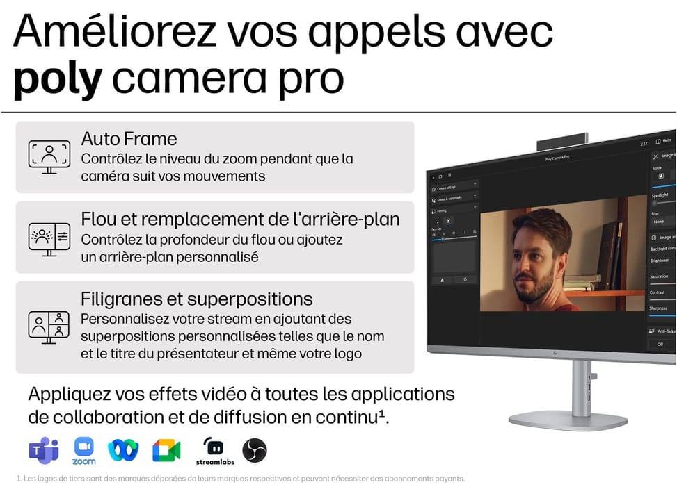 Ordinateur de bureau tout-en-un HP OmniStudio X 27-cs0001nf — image 8