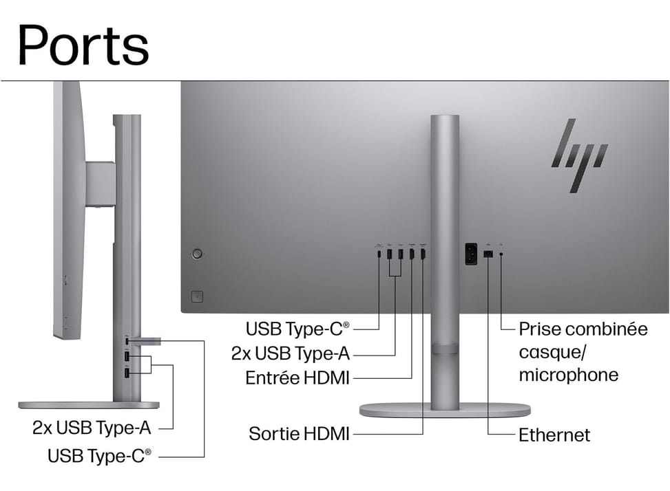 Ordinateur de bureau tout-en-un HP OmniStudio X 32-c0003nf - écran 4K — image 2