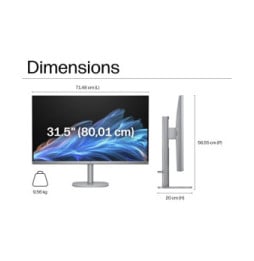 Ordinateur de bureau tout-en-un HP OmniStudio X 32-c0003nf - écran 4K