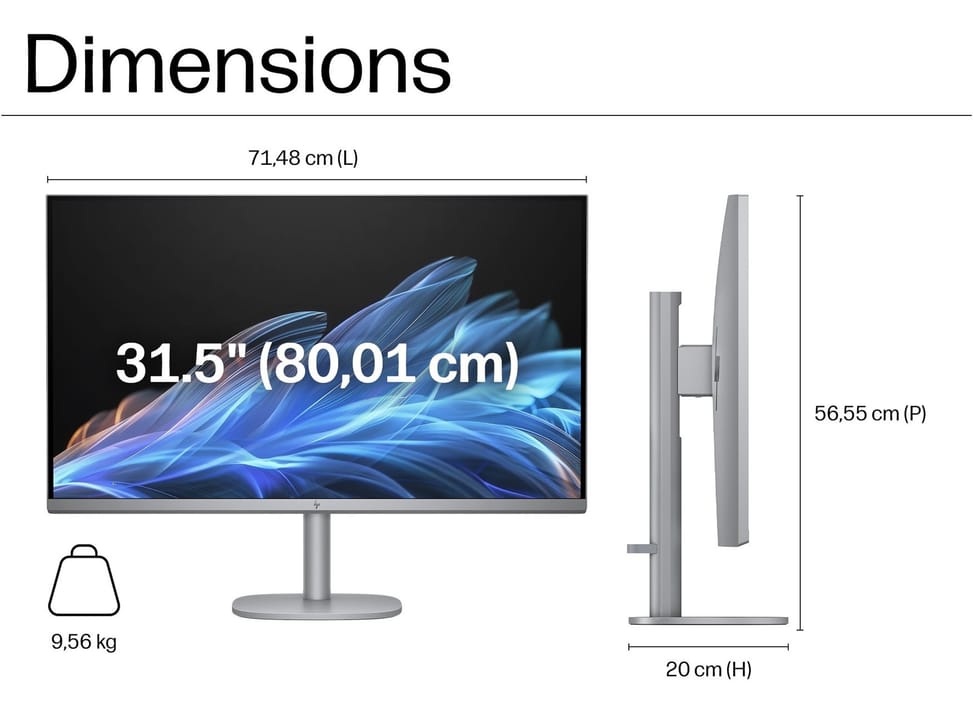 Ordinateur de bureau tout-en-un HP OmniStudio X 32-c0003nf - écran 4K — image 3