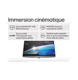 Ordinateur de bureau tout-en-un HP OmniStudio X 32-c0003nf - écran 4K