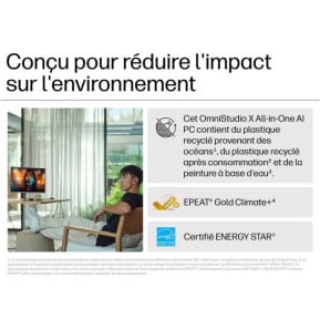 Ordinateur de bureau tout-en-un HP OmniStudio X 32-c0003nf - écran 4K