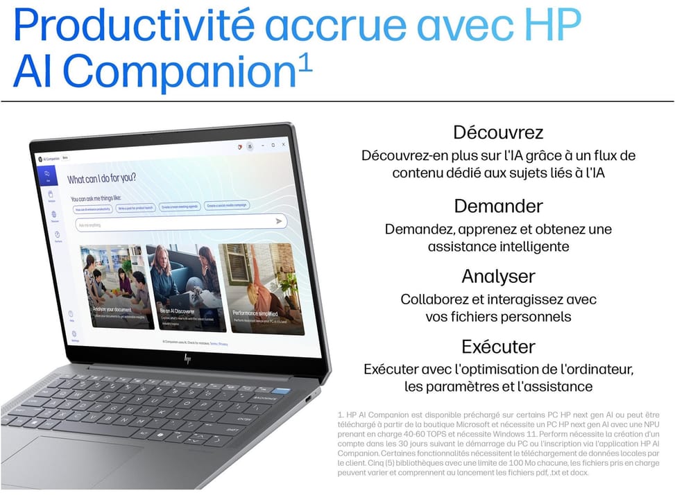 PC Portable IA HP OmniBook Ultra 14-fd0006nf - AMD Ryzen AI — image 9