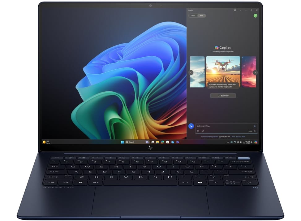 PC Portable Professionnel IA HP EliteBook Ultra G1i 14" — image 1