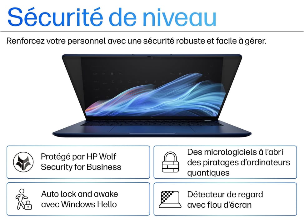 PC Portable Professionnel IA HP EliteBook Ultra G1i 14" — image 6