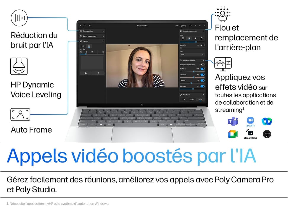 PC Portable professionnel IA HP EliteBook X G1a 14" — image 9