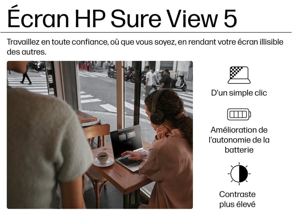 PC Portable Professionnel IA  HP EliteBook X G1i 14" — image 6