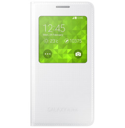 SAMSUNG White Sview Cover Pour Alpha