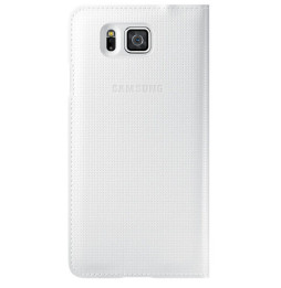 SAMSUNG White Sview Cover Pour Alpha
