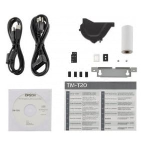 Epson TM-T20II (002): Built-inUSB + Serial, PS, EDG, EU
