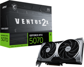 Carte Graphique MSI GeForce® RTX 5070 12G VENTUS 2X OC (912-V532-003)