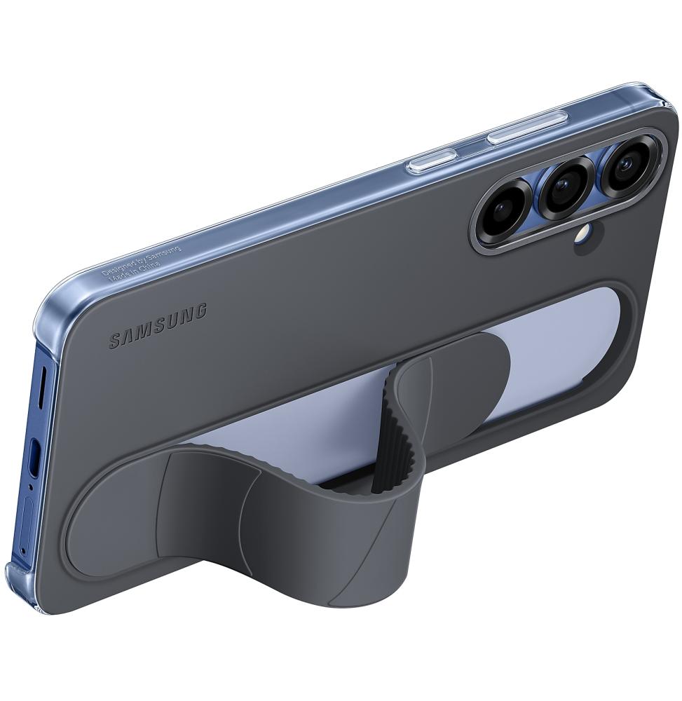 Étui Samsung standing Grip pour Galaxy S25+ (EF-GS936CBEGWW)