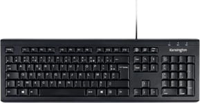 Clavier filaire Kensington ValuKeyboard USB - AZERTY (1500109FR)
