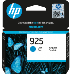 HP 925 Cyan - Cartouche...