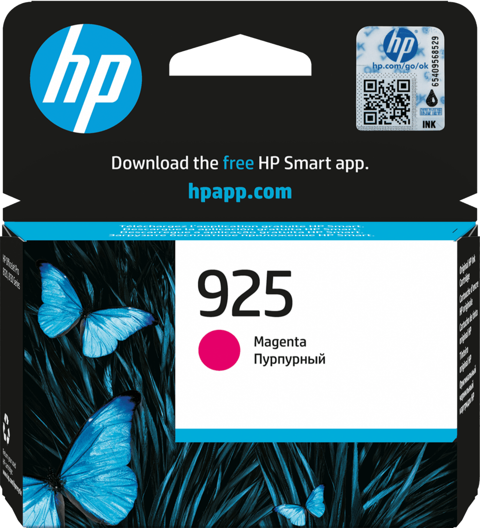 HP 925 Magenta - Original HP Ink Cartridge (4K0V7PE) — image 1