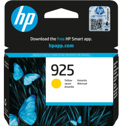 HP 925 Jaune - Cartouche d'encre HP d'origine (4K0V8PE)