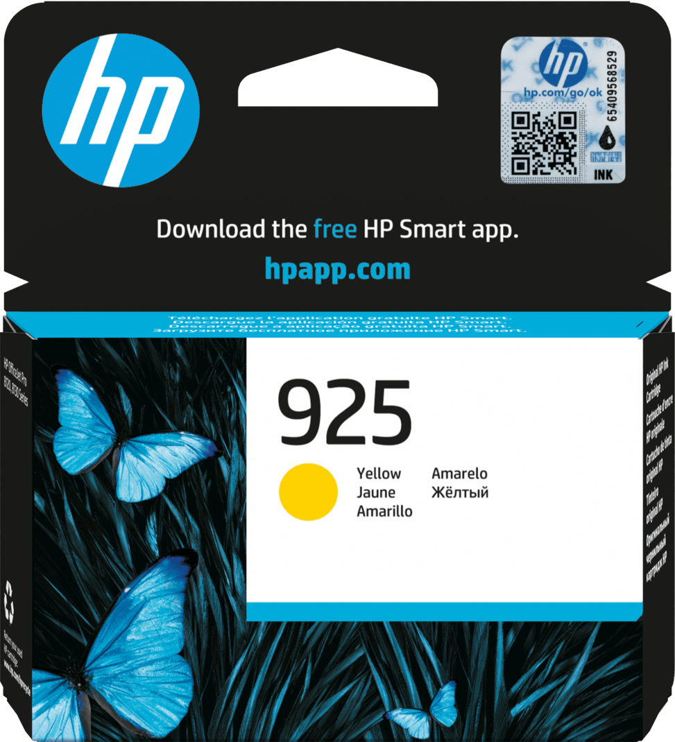 HP 925 Yellow - Original HP Ink Cartridge (4K0V8PE) — image 1