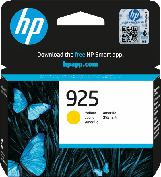 خرطوشة حبر HP أصلية HP 925 أصفر (4K0V8PE)